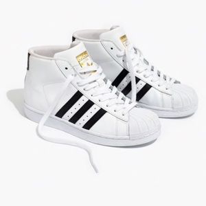 Womens Nike superstar high tops